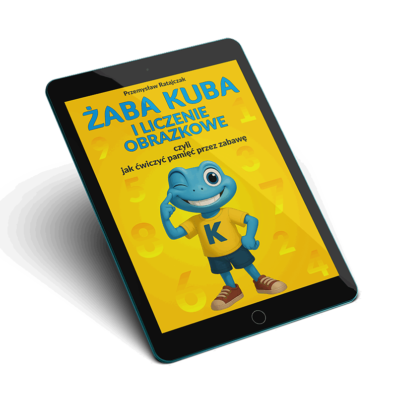 Ebook "Żaba Kuba i liczenie obrazkowe, czyli jak ćwiczyć pamięć przez zabawę"